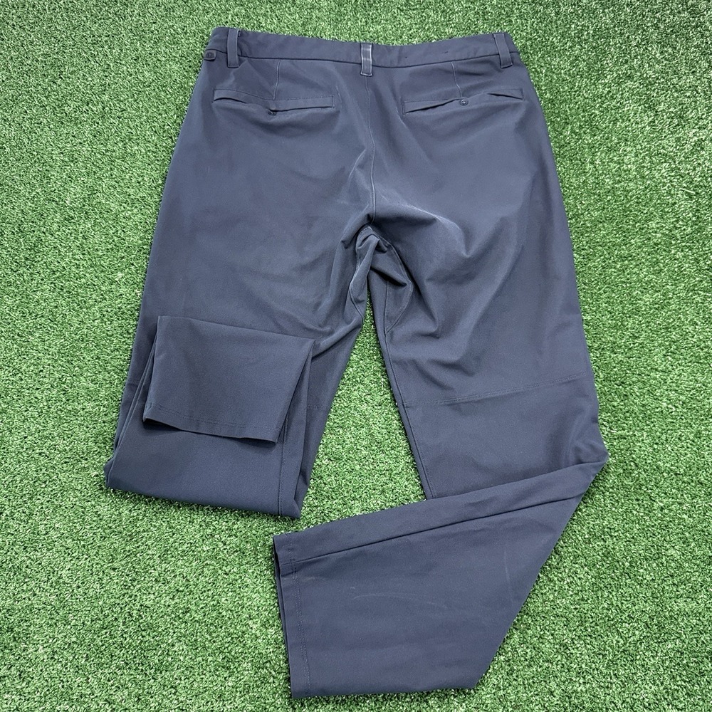 Lululemon Pants Men's Straight Comfort Stretch Chino Size 33x29 Blue - Picture 6 of 8